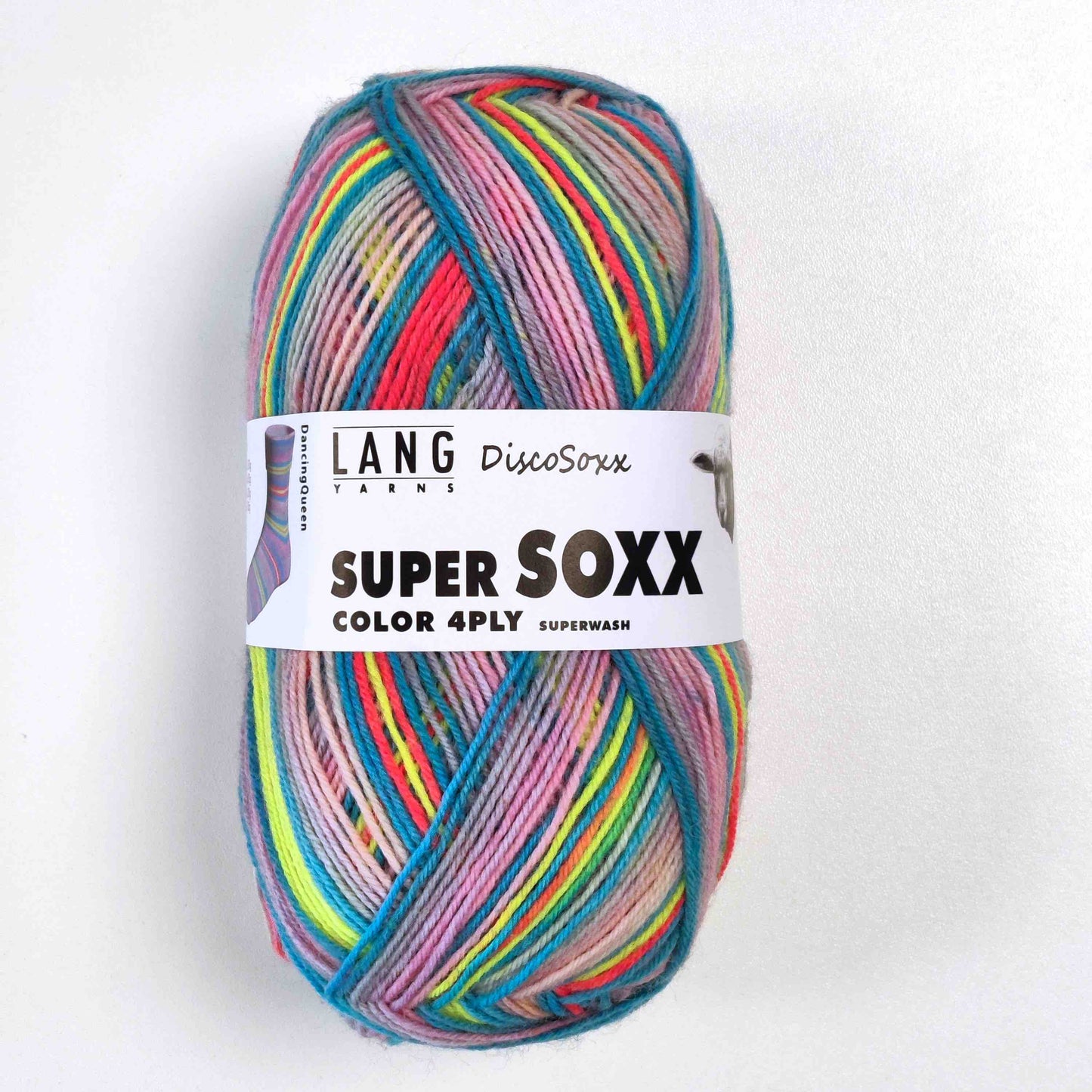 Lang Yarns Super Soxx 4-fach DiscoSoxx