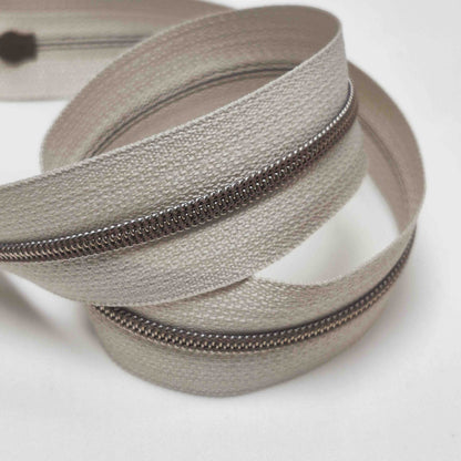 Endlos-Reißverschluss metallisiert 4,2 mm