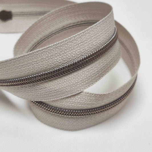 Endlos-Reißverschluss metallisiert 4,2 mm