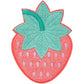 Rico Design Bügel-Patch Erdbeere