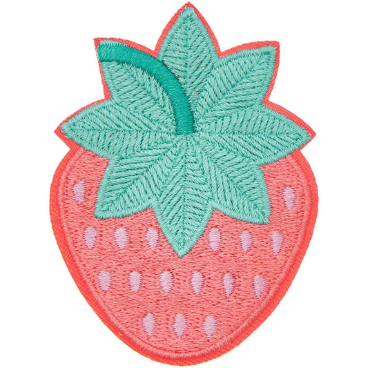 Rico Design Bügel-Patch Erdbeere