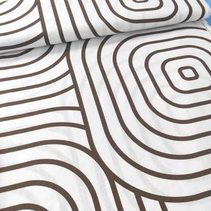 Leinen-Baumwolle gewaschen, abstract blocks