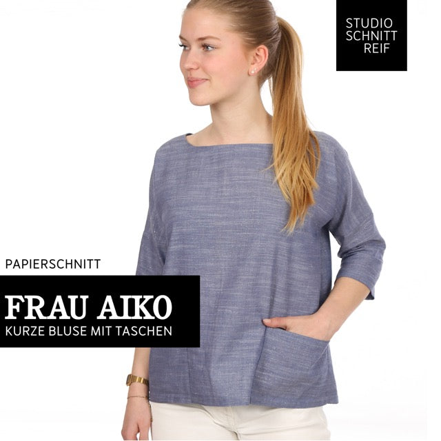 Papierschnittmuster Frau Aiko von Studio Schnittreif