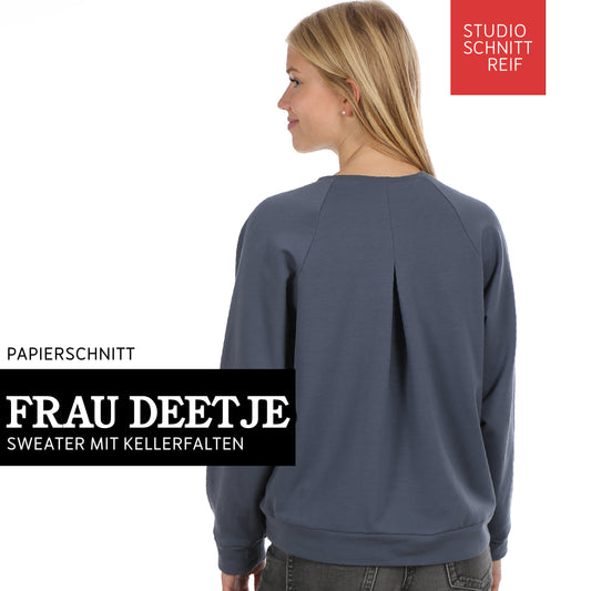 FRAU DEETJE Sweater | Papierschnitt