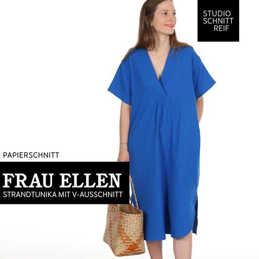 FRAU ELLEN Tunikakleid | Papierschnitt