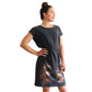 Papierschnittmuster für ein einfaches Kleid für Anfängerinnen ohne Ärmel von Studio Schnittreif in den Größen XS-XXL.