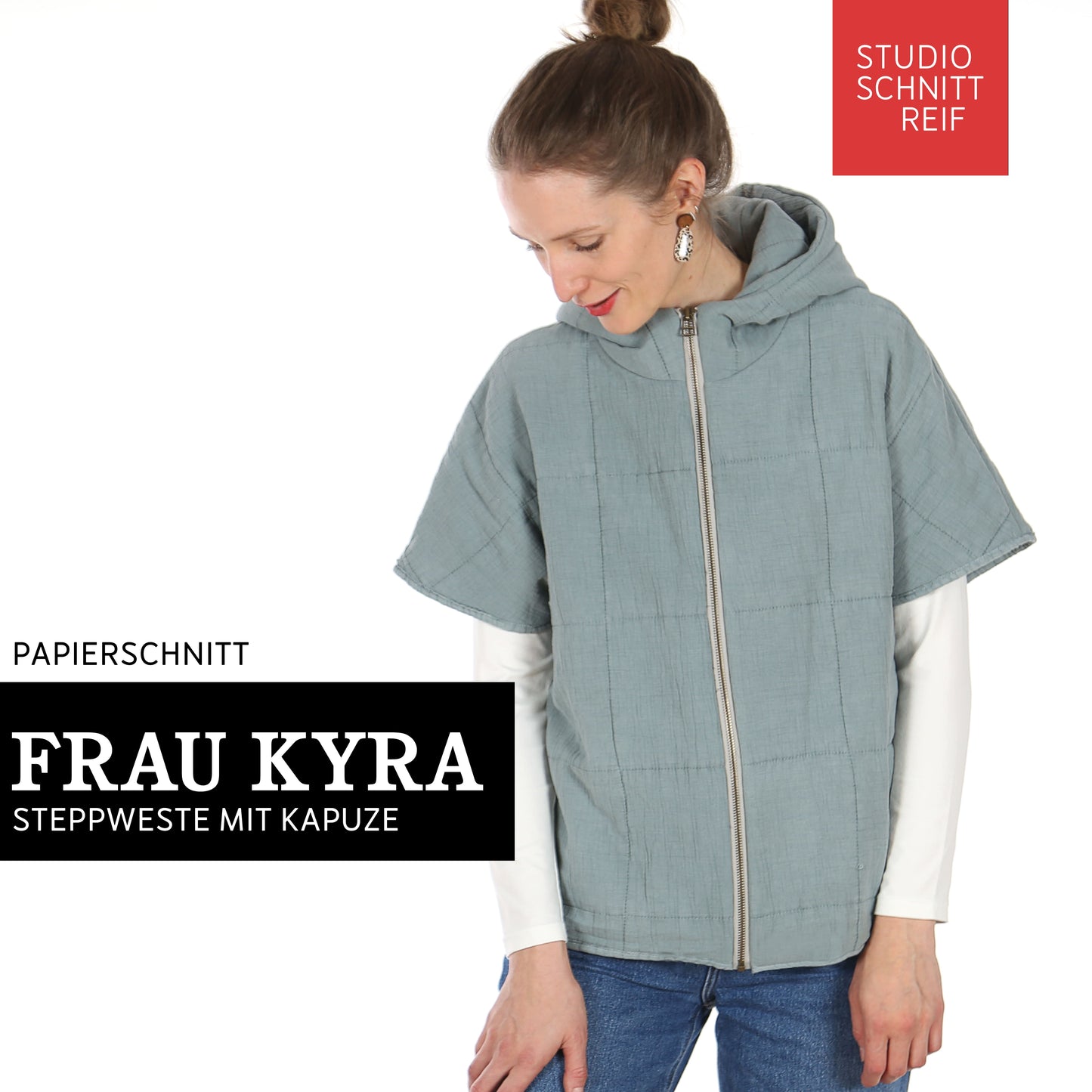 FRAU KYRA Weste | Papierschnitt