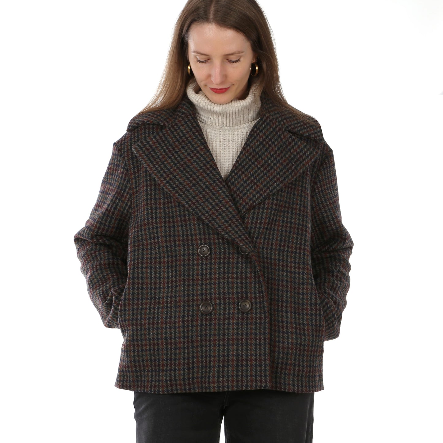 FRAU Laura Kurzmantel | Papierschnitt