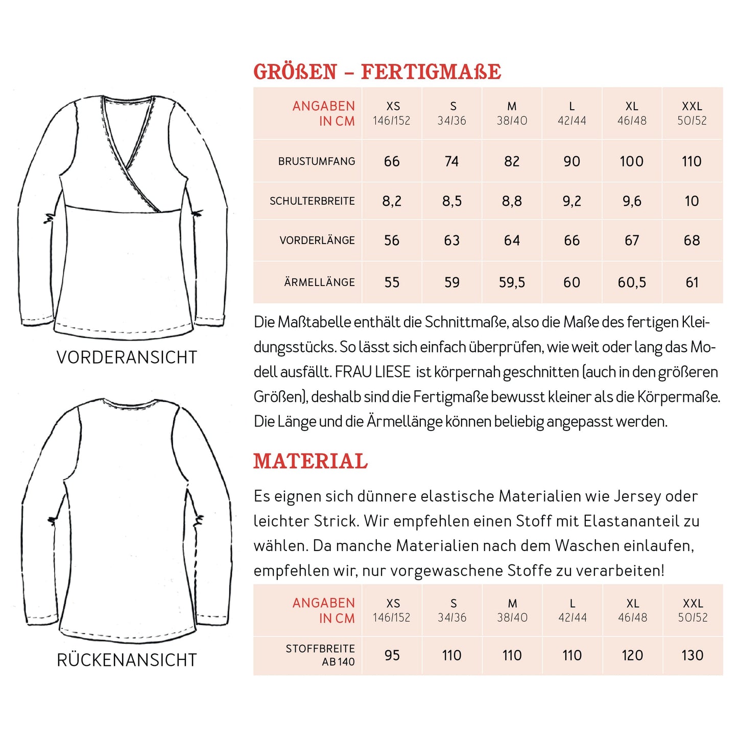 FRAU LIESE Shirt | Papierschnitt