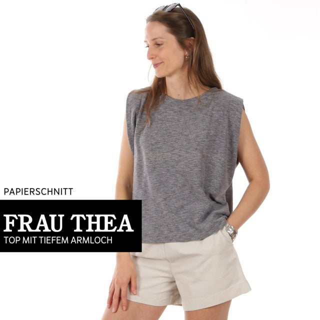 Papierschnitt für ein ärmelloses Shirt von Studio Schnittreif