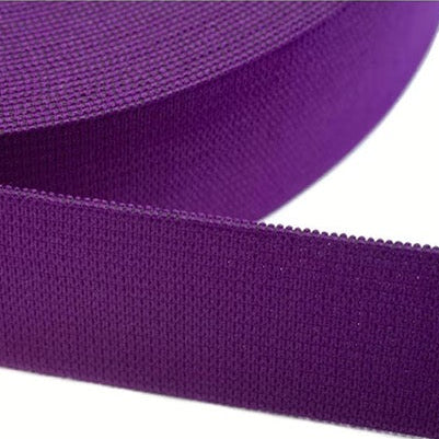 Gummiband lila 15 mm