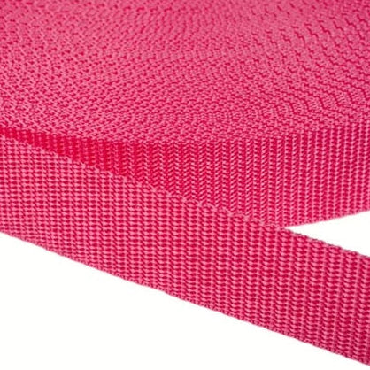 20 mm breites Gurtband pink