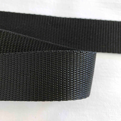 Gurtband Polypropylen 30 mm schwarz