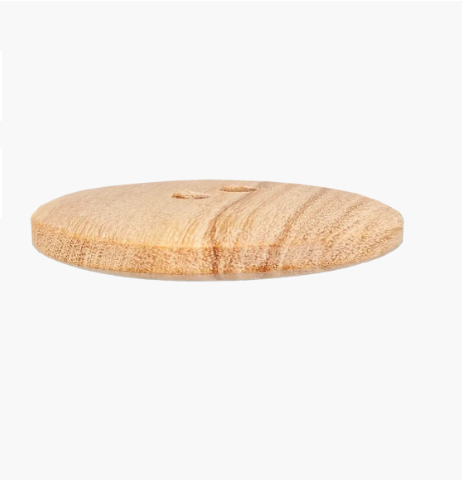 Holzknopf 2-Loch 23 mm