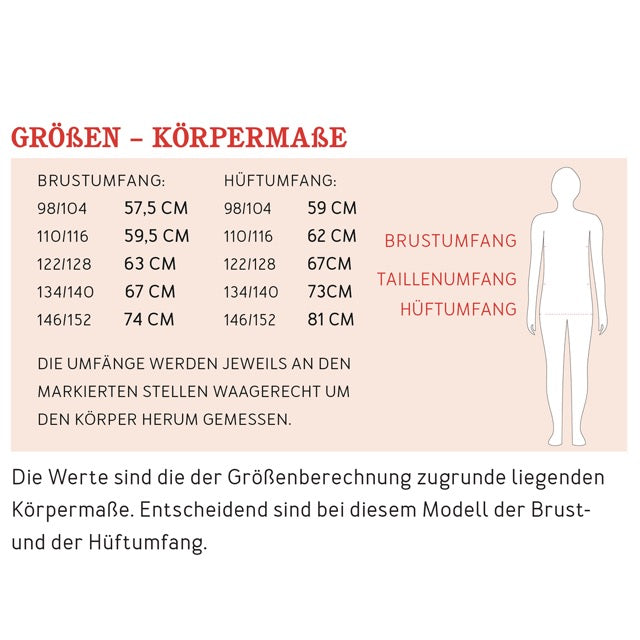 Papierschnittmuster für das Kinderkleid Julie von Studio Schnittreif.
