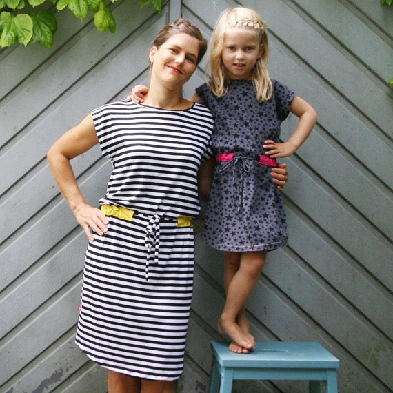 Papierschnittmuster für das Kinderkleid Julie von Studio Schnittreif.