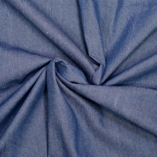 Baumwolljeans Uni Meterware