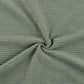 Cord Jersey dusty green – elastischer Stoff mit Rippenstruktur, weich & bequem für Kleidung und Kinderbekleidung.