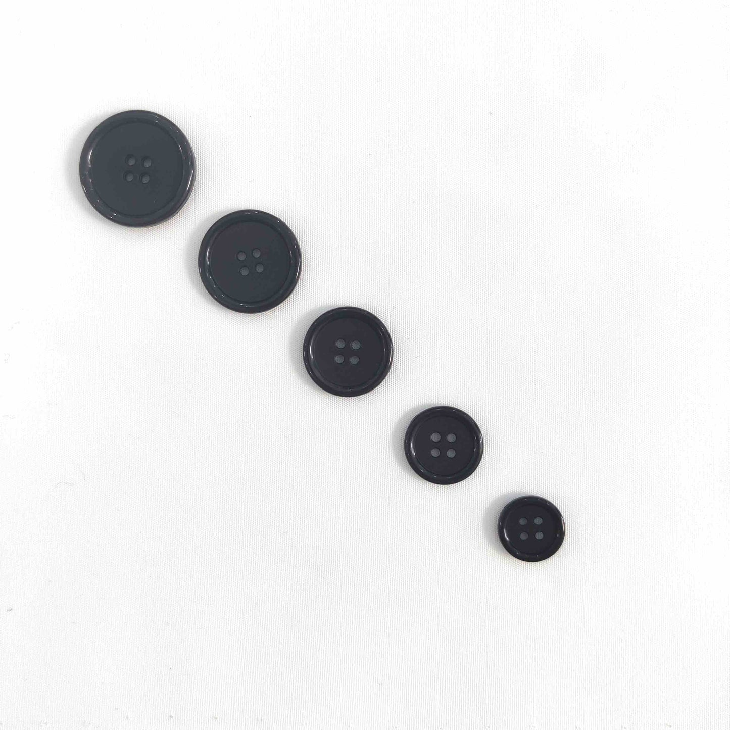 Prym Knopf schwarz – 12, 15, 18, 20 und 23 mm
