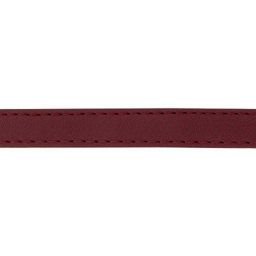 Kunstleder-Riemen 30 mm bordeaux