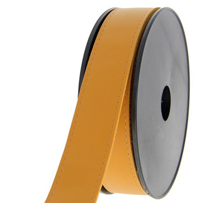 Kunstleder-Riemen 30 mm senf / ocker