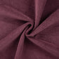 Gewaschener Breitcord Stoff, Baumwolle mit 3% Spandex, 320 g/m² – Farbe burgund – elastisch, weich und robust für Kleidung und Accessoires.
