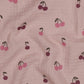 Musselin Kirschen rosa Baumwolle Double Gauze