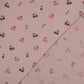 Musselin Kirschen rosa Baumwolle Double Gauze