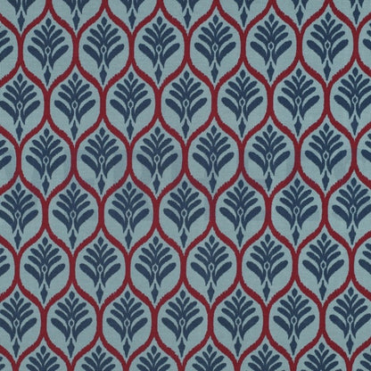 aumwolljersey Ornamentmuster elastisch retro design