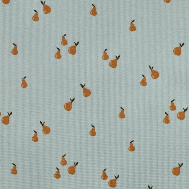 Waffeljersey mit Birnenmuster – weicher Jersey mit Struktur