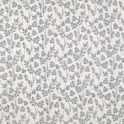 Baumwoll-Seersucker "Vintage" mit zarten Zweigen