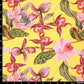 Viscose Twill Camiguin  gelb 140 cm breit mit Orchideen-Sommerprint – perfekt fallend für Röcke und Tops bei kikkomo.de