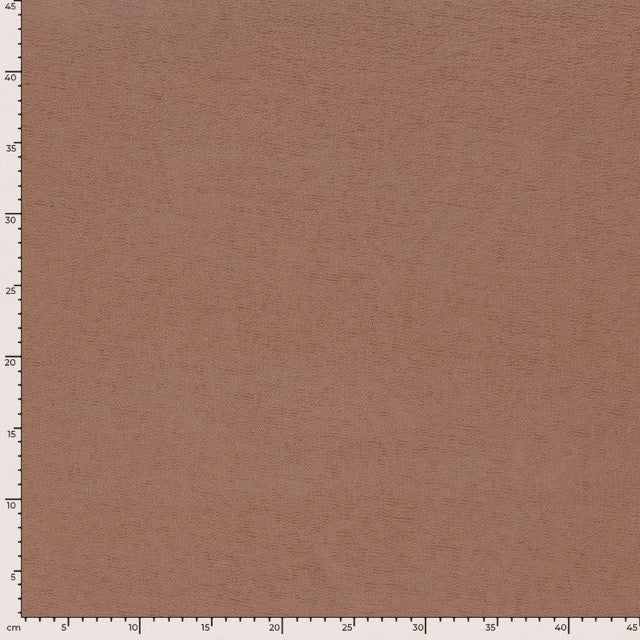 French Terry Crêpe Uni – strukturierter Sommersweat