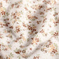 Baumwolljersey mit Vintage Blüten auf Creme