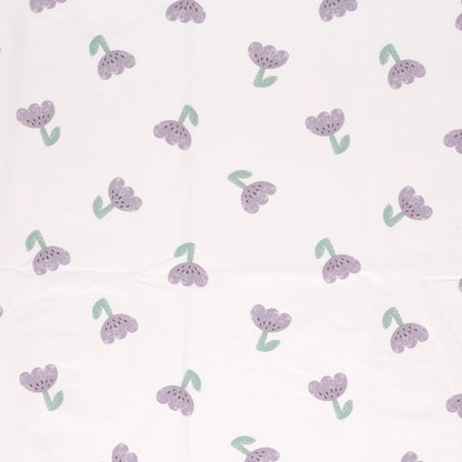 French Terry Tulpen violett