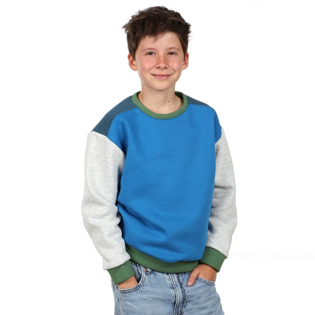 ALEX Colourblocking-Sweater | Papierschnitt