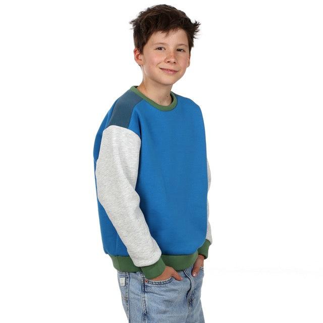 ALEX Colourblocking-Sweater | Papierschnitt