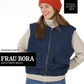 FRAU BORA Weste | Papierschnitt