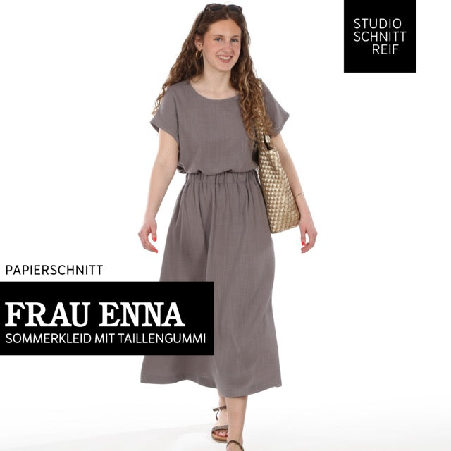 Schnittmuster Frau Enna, Kleid von Studio Schnittreif