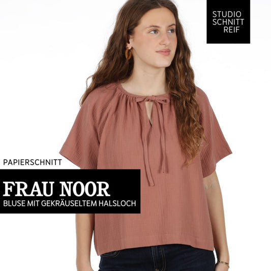 FRAU NOOR Bluse | Papierschnitt
