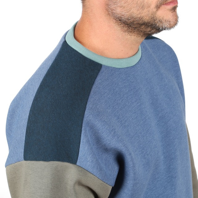 HERR ALEX Colourblocking-Sweater | Papierschnitt