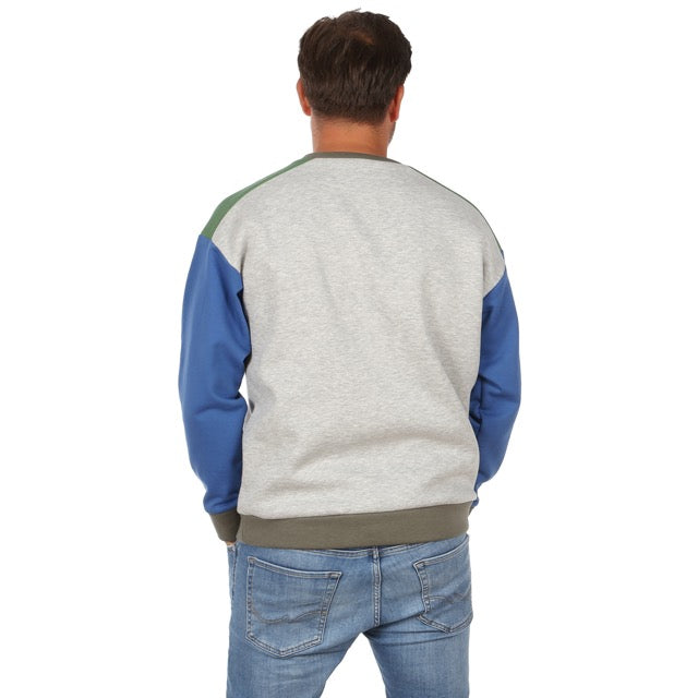 HERR ALEX Colourblocking-Sweater | Papierschnitt