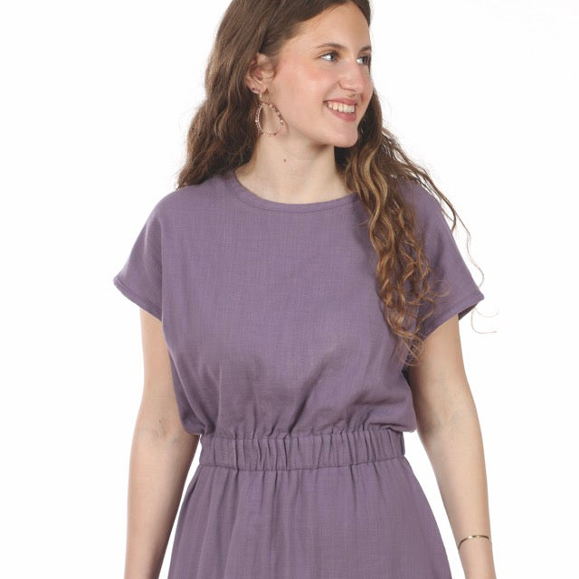 FRAU ENNA Kleid mit Taillengummi | Papierschnitt