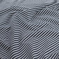 Jersey Stoff mit schmalem Streifenmuster in 3 mm Breite