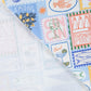 Half Panama Digital Print – mediterraner Baumwollstoff Sea Food