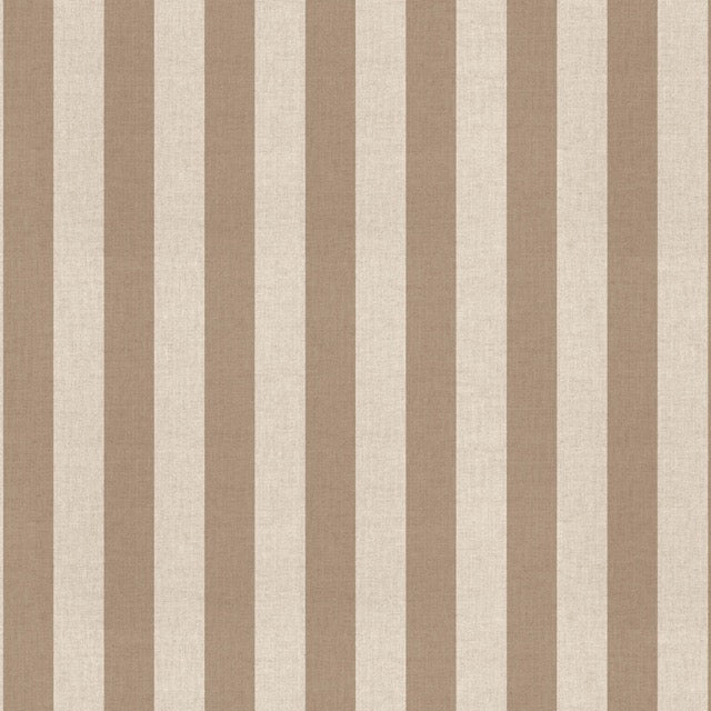 Half Panama mit 4,5 cm breiten Blockstreifen in Beige und Taupe