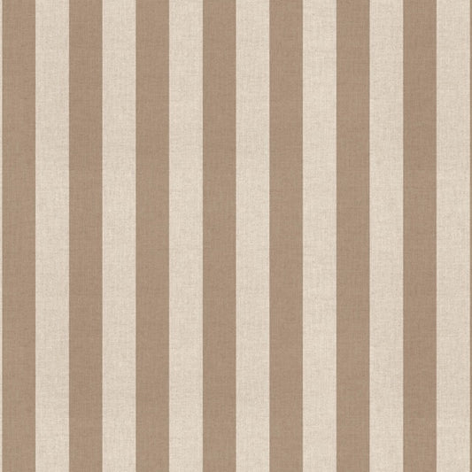 Half Panama mit 4,5 cm breiten Blockstreifen in Beige und Taupe