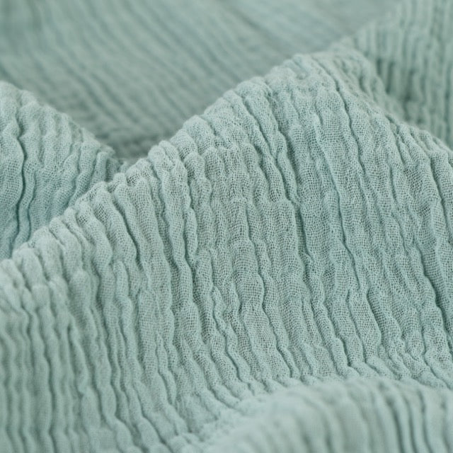 Zweilagiger Musselin – Vorder- und Rückseite verwendar