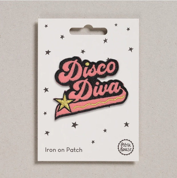 Bügelpatch Disco Diva