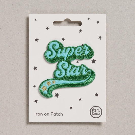 Bügelpatch Super Star